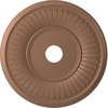 Ekena Millwork Berkshire Thermoformed PVC Ceiling Medallion Fits Canopies up to 10 1/8-in. CMP22BECAC